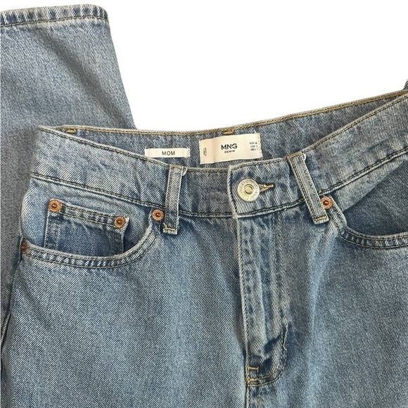 Mango Denim | Womens Straight Leg | Mom Jean | Size 2 - Picture 5 of 7